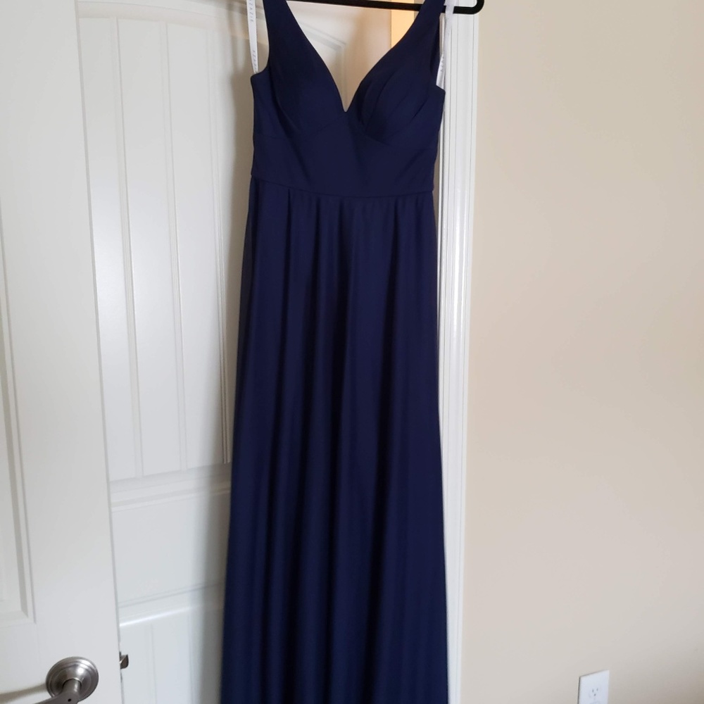 Dark blue AZAZIE Bridesmaid Dress - size A6